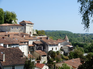 Poster - Aubeterre sur Dronne, Charente, France