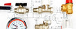 Engineering heating. Concept Heating. Project of heating for house.