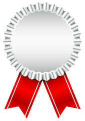 Sticker - Award Badge Silver