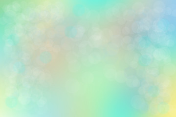 Wall Mural - Shiny colorful pastel harmonious texture bokeh background. The whole color palette of pastel used.