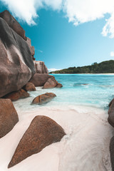 Wall Mural - Tropical Beach in Seychelles