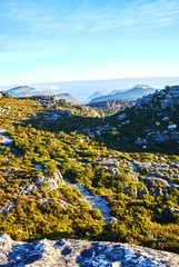 Wall Mural - Table mountain view Cape-Town South Africa