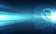 © kran77 - Artificial intelligence. AI digital technology in future. Virtual concept. vector illustration background.