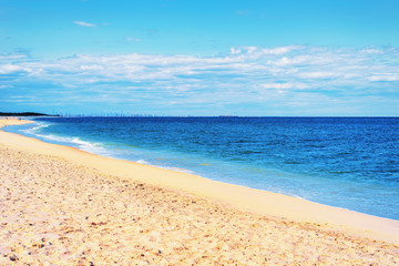 ocean shore sandy hook