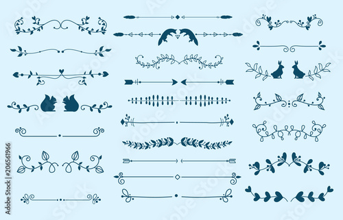 Text divider vector grunge element text separators decoration large selection...