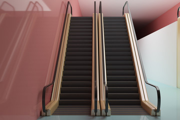Poster - Metro and success concept
