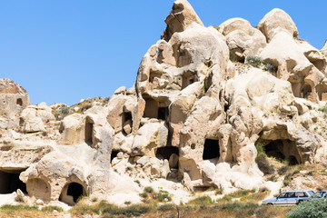 Wall Mural - ancient cave churches and chapels near Goreme