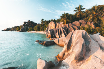 Wall Mural - Tropical Beach in Seychelles