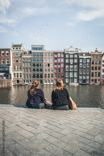 Zdjęcie XXL Przerwa na gracht w Amsterdamie