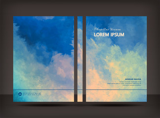 Wall Mural - Brochure Design Template