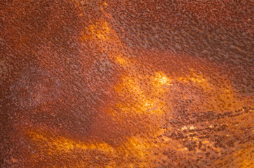 Sticker - rust steel plate background and texture, rusty metal abstract of wall