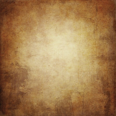 Brown grunge background, paper texture, paint stains, stains, vintage