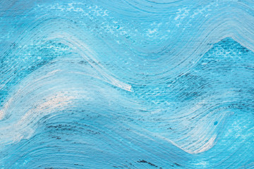 wave pattern blue watercolor painted background texture