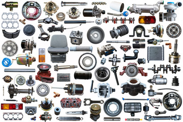 set of new auto spare parts