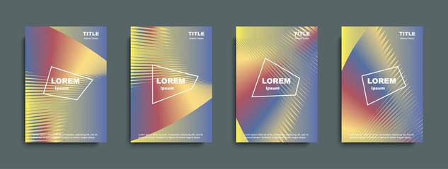 Wall Mural - abstract cover design. banners