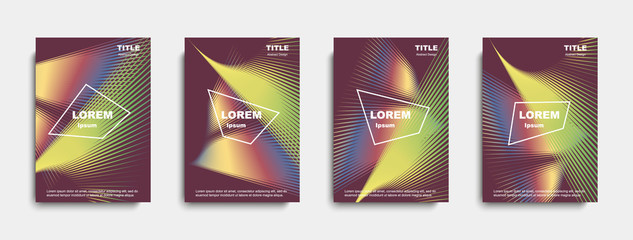 Wall Mural - abstract cover design. banners