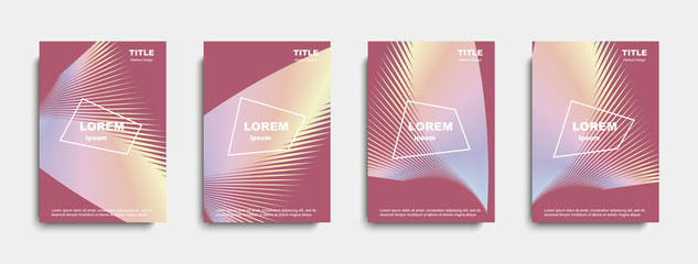 Wall Mural - abstract cover design. banners
