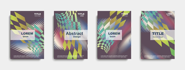 Wall Mural - abstract cover design. banners
