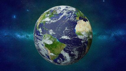 Wall Mural - planet earth, the third planet from the sun, planet in the solar system