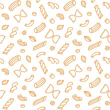 Seamless pasta pattern