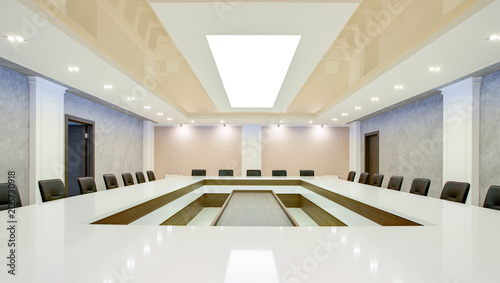 Fotomural Interior of the conference hall for business negotiations