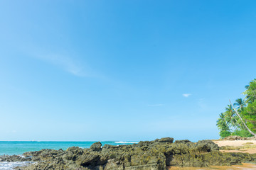 Sticker - Amazing barra grande beach in Peninsula do Marau