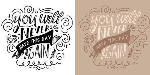 Hand lettering for your design 