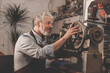 © AboutLife - Elderly man at the factory