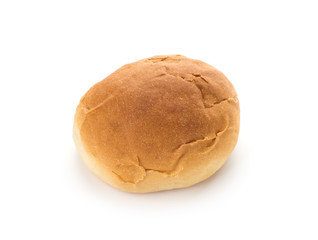 Wall Mural - bread rolls on white background