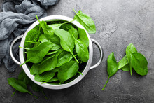 Spinach. Fresh Spinach Leaves