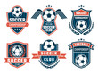 © ONYXprj - Vector emblem of football theme. Sport logos design