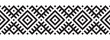 Geometric pattern in ethnic style seamless pattern