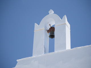 Wall Mural - One of the hundred white churches in Amorgos