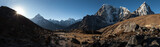 Panoramy - treking w Himalajach - Everest Base Camp