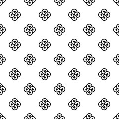 Poster - Chip pattern vector seamless repeating for any web design