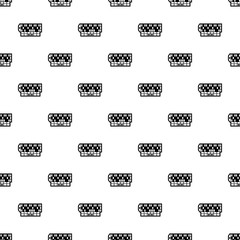 Poster - Roulette table pattern vector seamless repeating for any web design