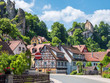Blick in die Altstadt von Pottenstein