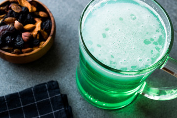 Poster - Glass of Green Beer for St Patrick's Day