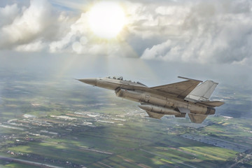 Canvas Print - Thai Air Force is flying