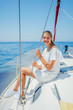 © Max Topchii - Girl relaxing On Yacht in Greece