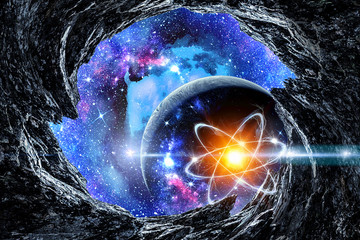 Wall Mural - astronomy concept backdrop