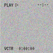 Vector background of new technology. Glitch effect, computer error, system crash. Black and white texture, a symbol of technology. Abstract pixel background. Television signal fail. Data decay.