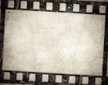 Grunge Film Background. Nice Vintage Texture With Space For Text Or Image.