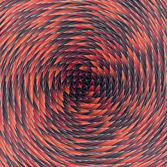 Poster - Abstract pattern background of colored shapes 3D rendering