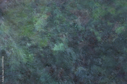Fototapeta True Green Grunge - szorstki kamień z efektem szorstkiego czerni i zieleni grunge bogaty w różne tekstury