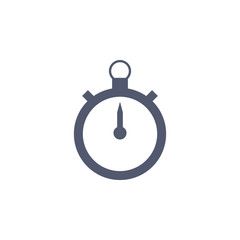 Poster - stopwatch colored icon. Element of school icon for mobile concept and web apps. Detailed stopwatch icon can be used for web and mobile. Simple icon