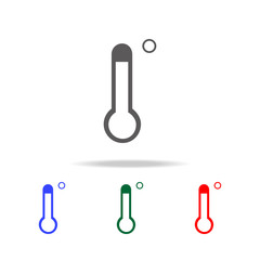 Poster - Termometer icon. Elements of weather in multi colored icons. Premium quality graphic design icon. Simple icon for websites, web design, mobile app, info graphics