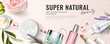 Cosmetic product banner ad