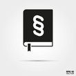 © eyewave - Statute book vector icon