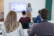 © LStockStudio - Woman Giving Lecture in Office